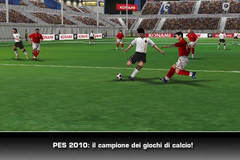 pro evolution soccer 2010 iphone