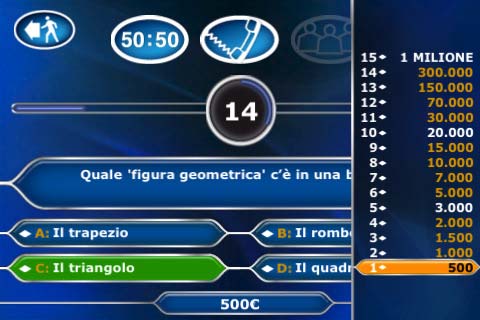 Chi vuol essere milionario iphone 2