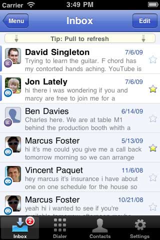 Google voice app iphone 4