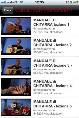 MaxVarini app iphone 4 chitarra