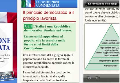 Costituzione Italiana sempre nel taschino