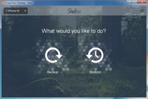 CopyTrans Shelbee: programma gratis per backup e ripristino dell'iPhone