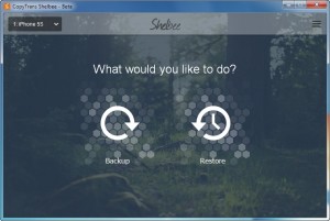 CopyTrans Shelbee: programma gratis per backup e ripristino dell'iPhone